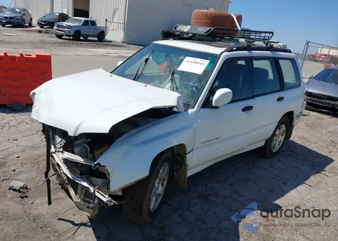 2002 Subaru Forester S from USA, damaged, VIN JF1SF65692H719085